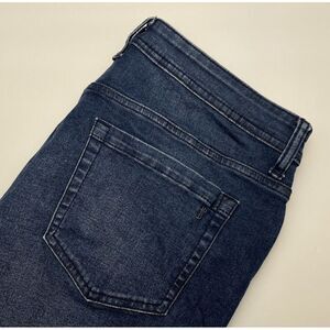 The Perfect Jean NYC Sim Fit Jeans Men's 32x28 Denim‎ Cut Off Frayed Ankle READ